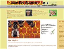 Tablet Screenshot of joliebee.co.uk